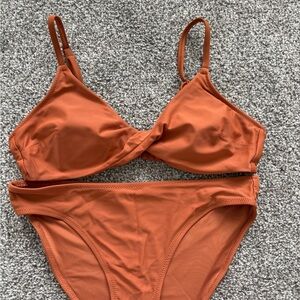 Aerie Terracotta Bikini Set